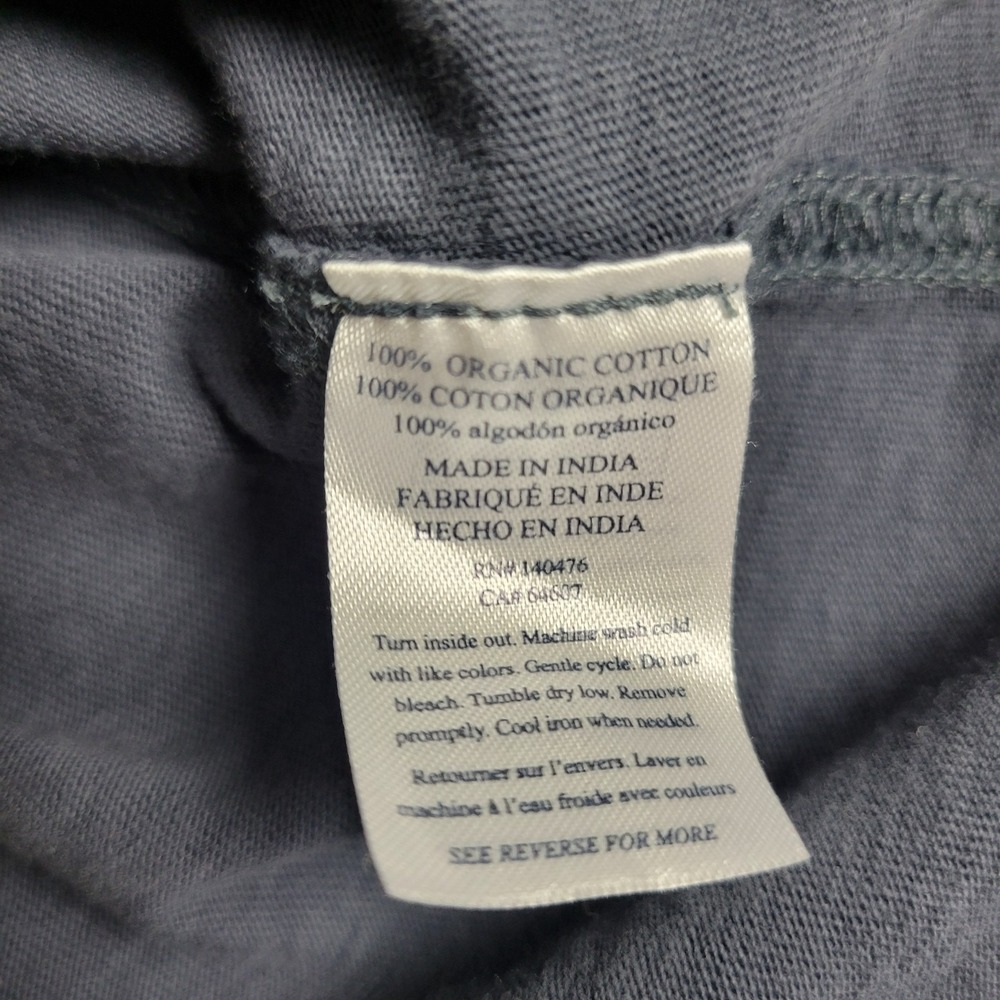 Faherty Sunwashed Mens Large Solid Gray Stretch K… - image 5